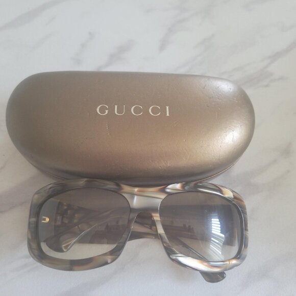 Gucci Tortoise Sunglasses - Picture 1 of 4